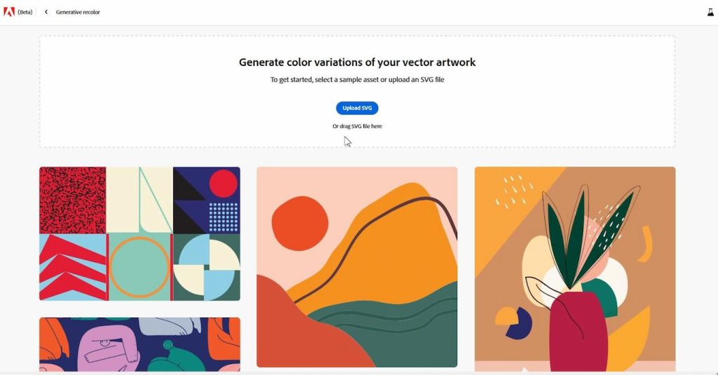 Adobe 生成式AI 新應用【Firefly】入門教學及4項功能實測 9 Generative recolor 生成式重新上色